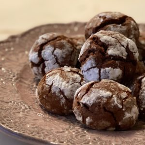 チョコレートクリンクルクッキー